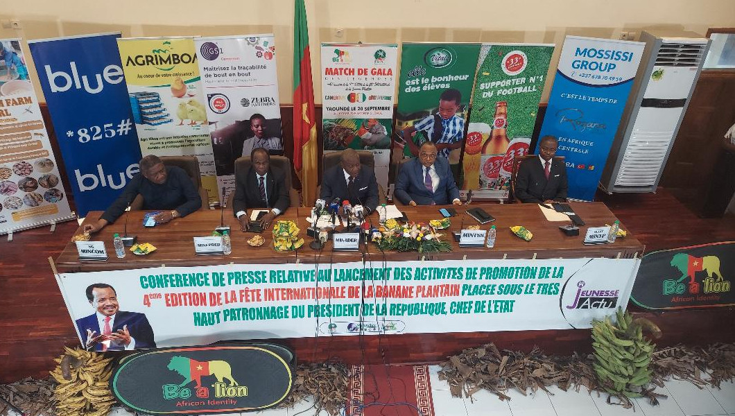 Cameroun – Quatrième Fête internationale de la banane plantain : le Minader fixe le cap | Crédit photo : ME