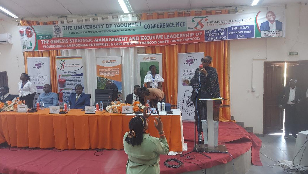 Inspiration et innovation : François Ekouma Ananga éveille l’esprit entrepreneurial des jeunes ingénieurs | Crédit photo : ME