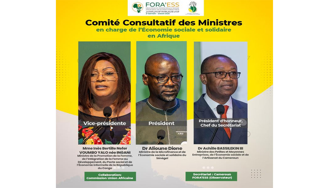 FORA'ESS 2026 : le Cameroun consolide son leadership continental dans la gouvernance de l'économie sociale et solidaire. | Crédit image : FORA'ESS