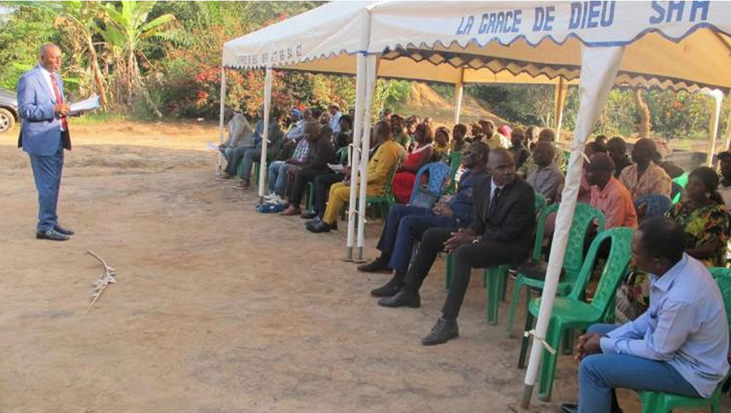 Meeting du PDC à  Sa'a : faire de la proximité, des services essentiels et de la responsabilité locale, le cœur de son projet municipal | Crédit photo : CN
