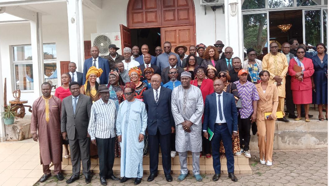 Audience du mardi 06 août 2024 au musée national, Yaoundé | Crédit photo : GBW
