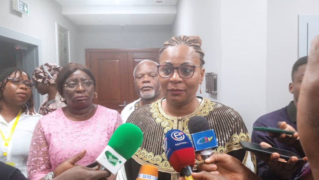 Célébration de l'édition 2024 de la Journée mondiale de la santé mentale à Yaoundé. Laure Manguene, psychiatre | Crédit photo : ME