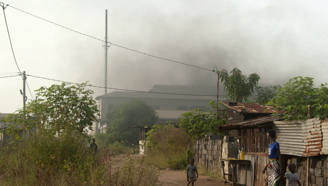 Vindoulou, un quartier périphérique de Pointe-Noire au Congo-Brazzaville (République du Congo) ©Amnesty International