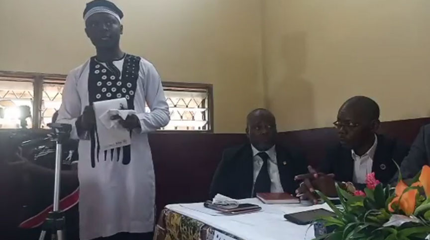 Olivier Bibou Nissack, porte-parole de Maurice Kamto