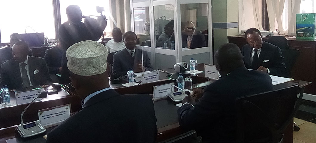 audience délégation kenyane